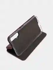 Багровый чехол-книжка Honor 20 / Huawei Nova 5T