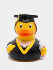 Игрушка для купания сувенир Funny Ducks "Студент уточка", 1887