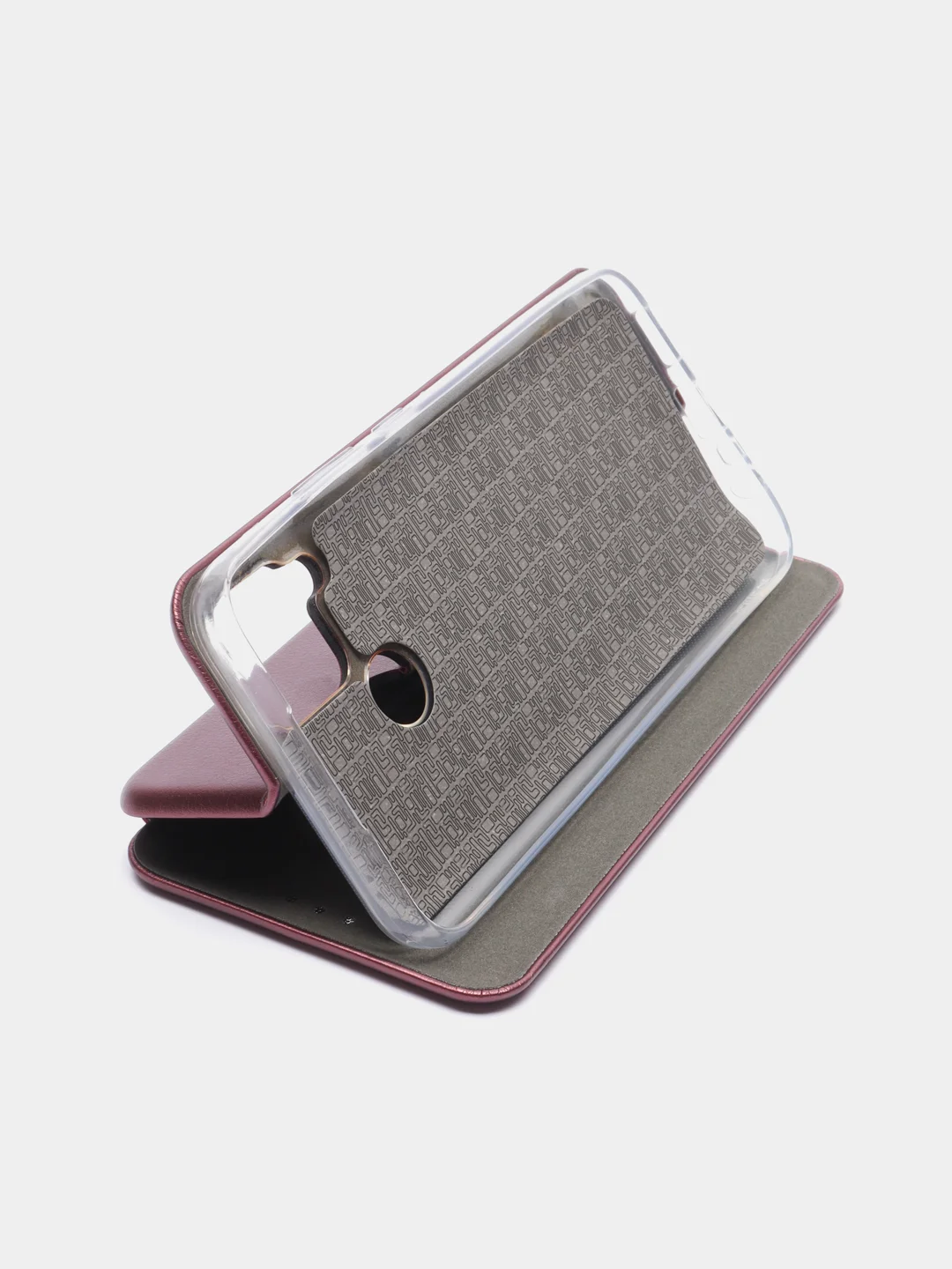Пурпурный чехол книжка Realme C15 / C25 / C25S Реалми С15 / С25 / С25С