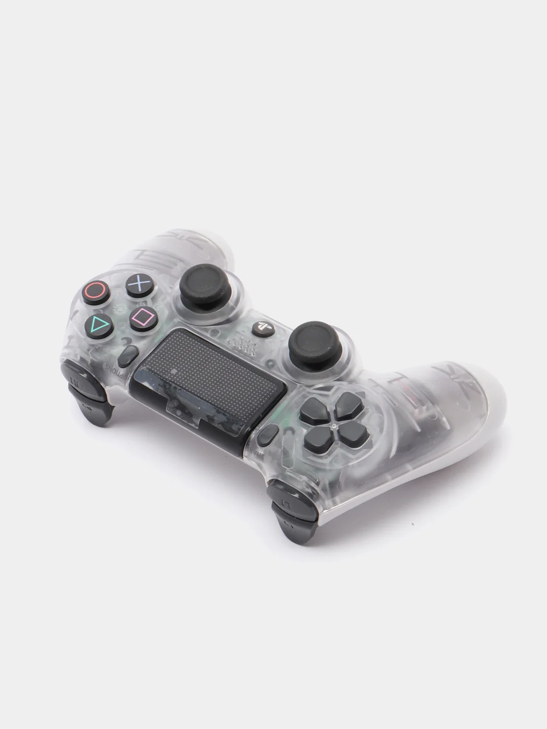 Прозрачный джойстик беспроводной для PS4, PC Controller Wireless Dual Shock 4
