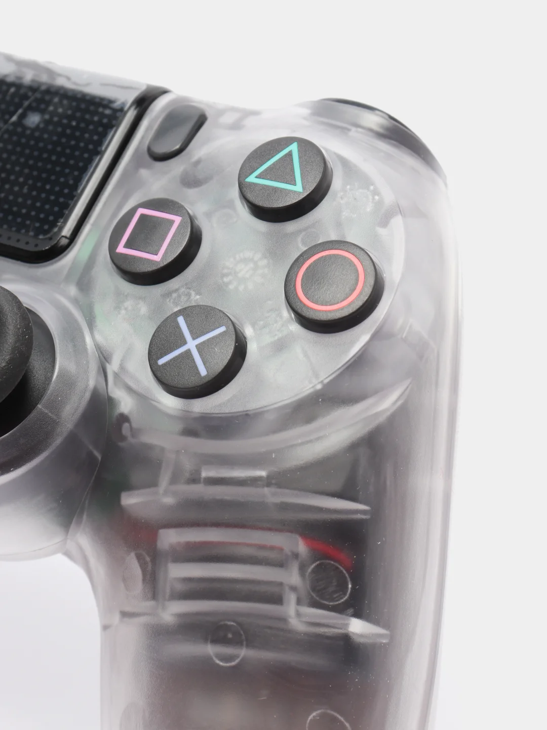 Прозрачный джойстик беспроводной для PS4, PC Controller Wireless Dual Shock 4