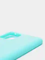 Бирюзовый чехол Samsung Galaxy S10 Lite, Самсунг Галакси С10 Лайт, силиконовый, цветной, матовый