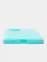 Бирюзовый чехол Samsung Galaxy S10 Lite, Самсунг Галакси С10 Лайт, силиконовый, цветной, матовый