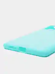 Бирюзовый чехол Samsung Galaxy S10 Lite, Самсунг Галакси С10 Лайт, силиконовый, цветной, матовый