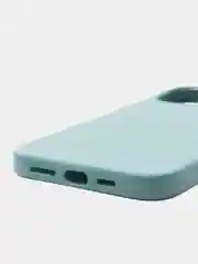 Зеленый чехол силиконовый, матовый, мягкий для Айфон iPhone XSMax / 11 / 11 Pro /  11 Pro Max / 12
