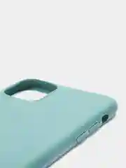 Зеленый чехол силиконовый, матовый, мягкий для Айфон iPhone XSMax / 11 / 11 Pro /  11 Pro Max / 12