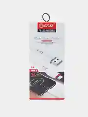 USB кабель GFUZ с выходом  type-c  для зарядки и передачи данных до 2.4А