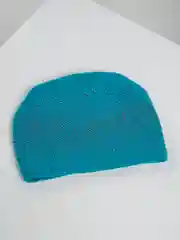 Лазурный шапка женская с флисовой подкладкой Конверт