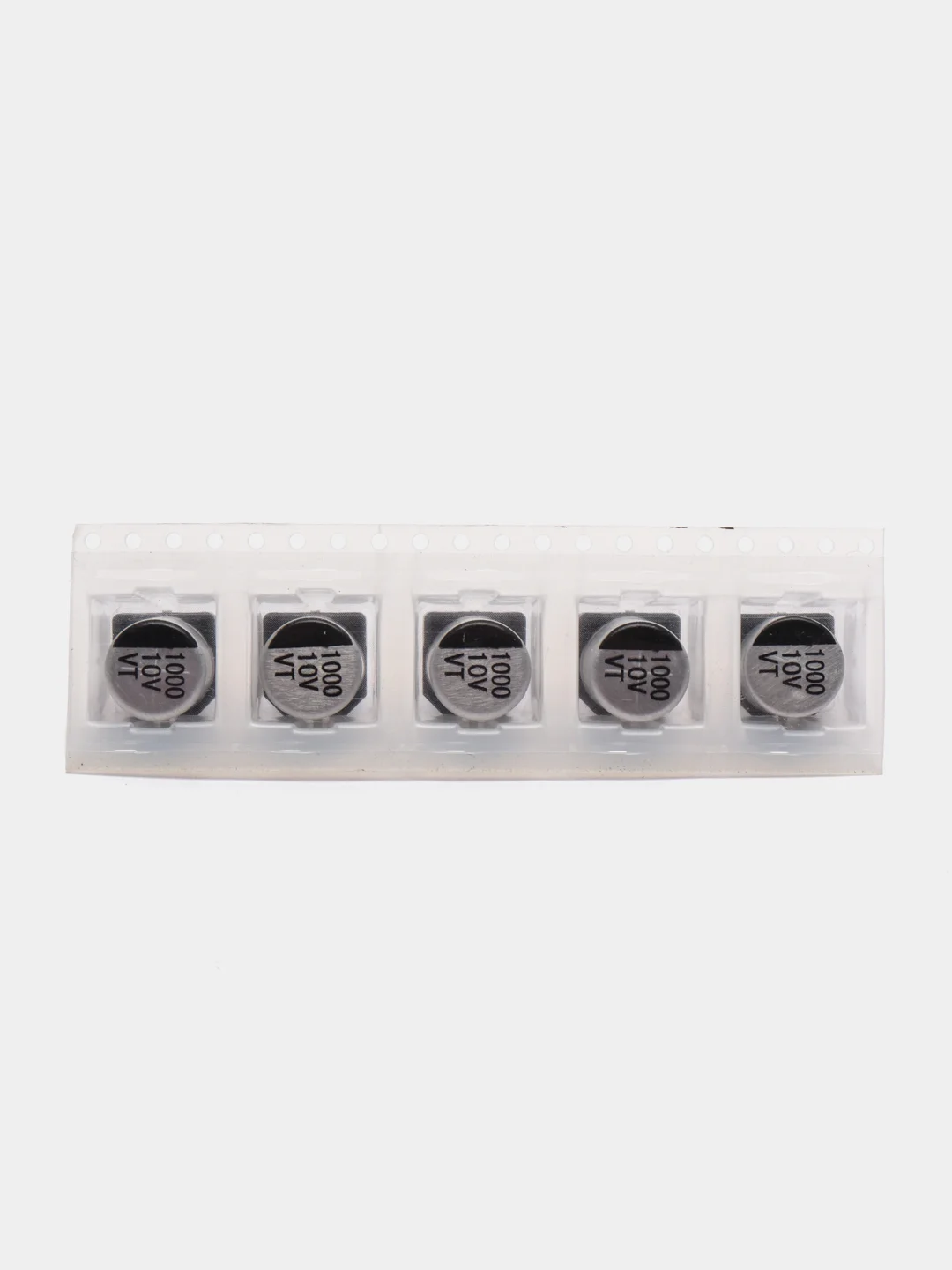 Конденсатор 1000uF 10V 10x10.5мм 85*C (5 штук)