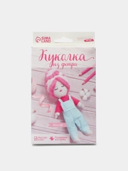 Набор для творчества "Молли", куколка из фетра и шерсти