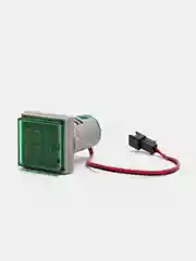 Вольтметр-амперметр цифровой DMS-203 22мм 60-500VAC 0-100А зеленый