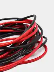 4 метра 16AWG провод силиконовый 1х1.3 мм2 (2м красный + 2м черный) луженая медь 252 жилы