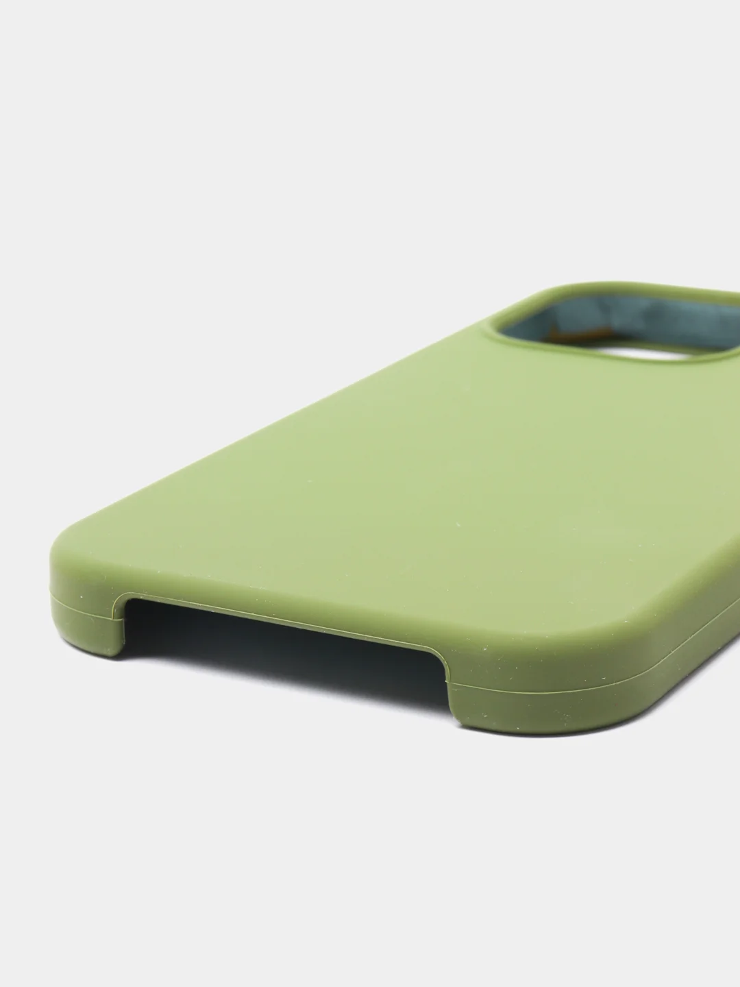 Зеленый чехол Silicone-Case для iPhone 13, 13 Pro, 13 Pro Max