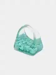 Аметистовый кольцо из смолы "Бисер и камушки"