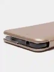 Золотой чехол книжка Huawei Honor 30 / Honor 30 Premium, Хуавей Хонор 30 / Хонор 30 Премиум