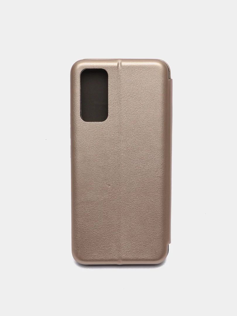 Золотой чехол книжка Huawei Honor 30 / Honor 30 Premium, Хуавей Хонор 30 / Хонор 30 Премиум