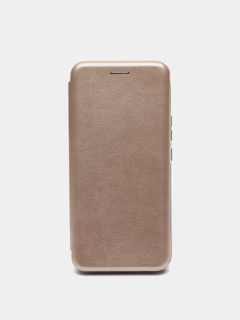 Золотой чехол книжка Huawei Honor 30 / Honor 30 Premium, Хуавей Хонор 30 / Хонор 30 Премиум