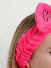 Фуксия повязка на голову OMG для волос
