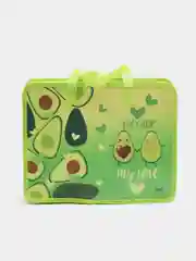 Лимонный папка канцелярская с ручками