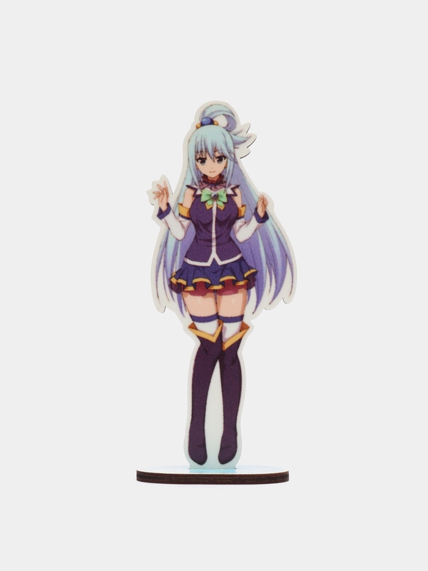 Фигурка деревянная по аниме "Этот замечательный мир! KonoSuba", светящаяся, 12 см