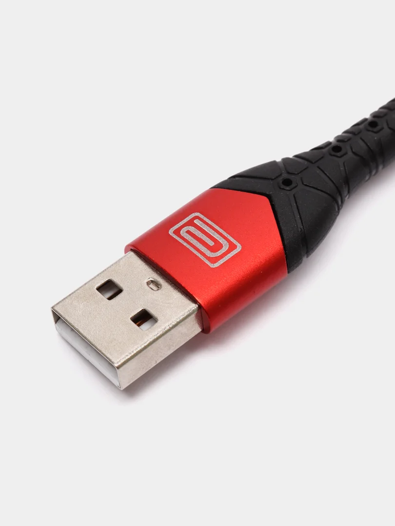 Красный usb кабель Earldom  Type C /  iPhone