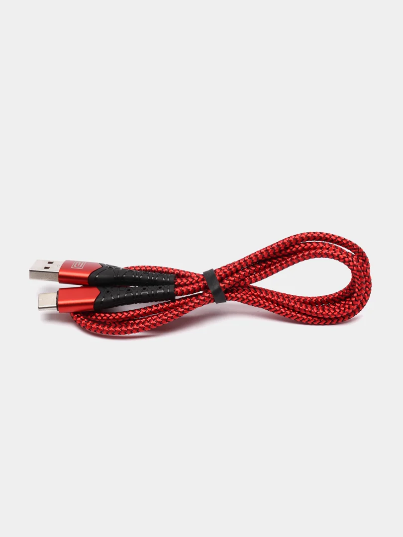 Красный usb кабель Earldom  Type C /  iPhone