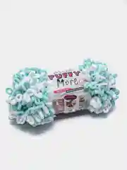 Бирюзовый пряжа петельками Alize Puffy More