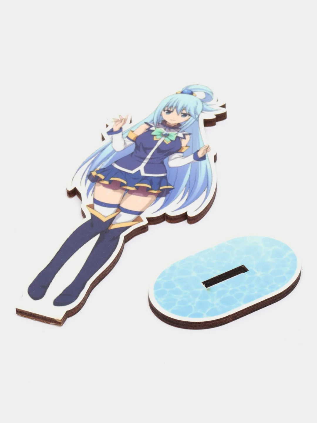 Фигурка по аниме "Этот замечательный мир! KonoSuba" светящаяся, деревянная, 12 см