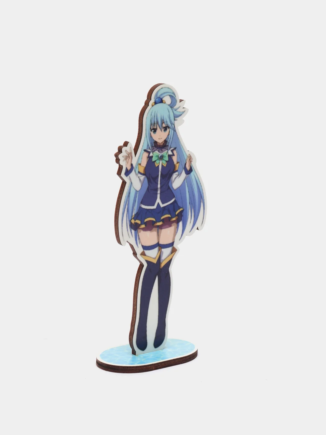 Фигурка по аниме "Этот замечательный мир! KonoSuba" светящаяся, деревянная, 12 см