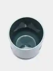 Голубой стакан для зубных щёток "Облака". Чашка для воды. Подставка под фломастеры и карандаши