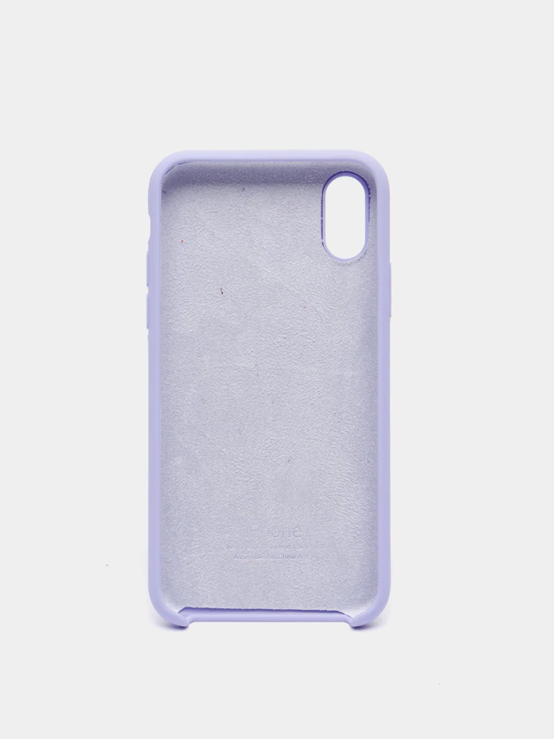 Лавандовый защитный силиконовый чехол для iphone X iphone 10 с яблоком