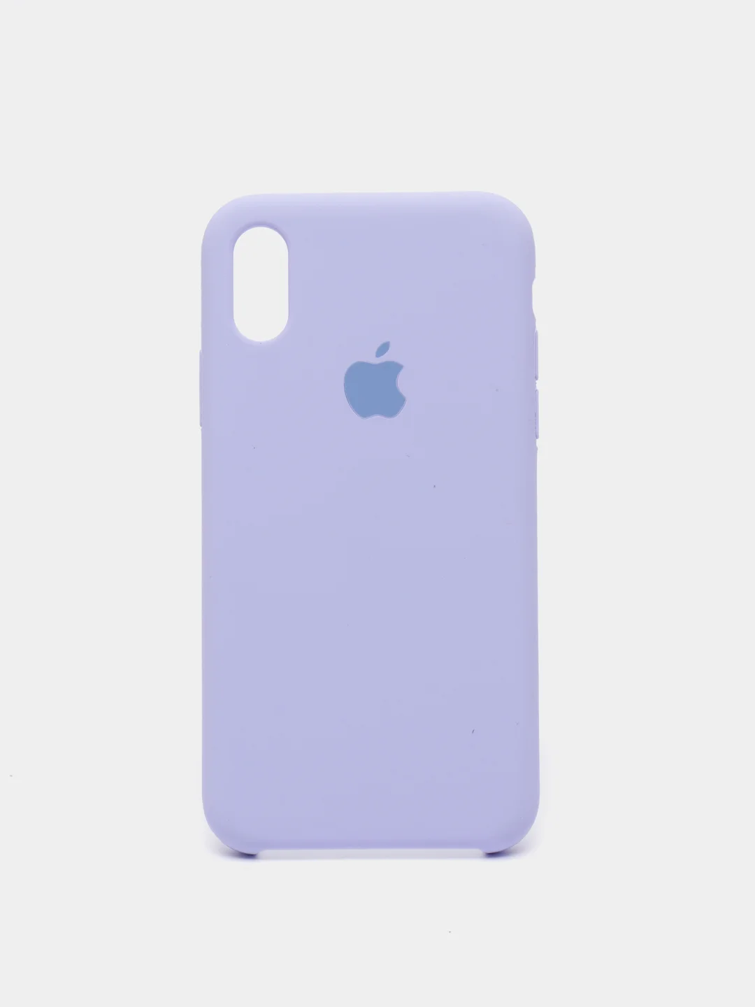 Лавандовый защитный силиконовый чехол для iphone X iphone 10 с яблоком