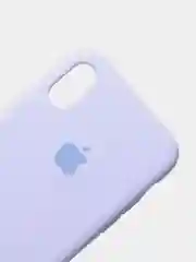 Лавандовый защитный силиконовый чехол для iphone X iphone 10 с яблоком