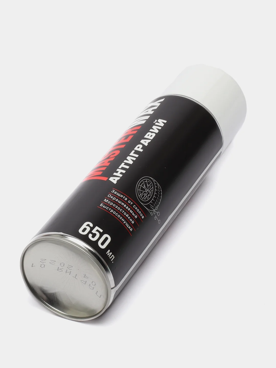 Белый антигравий автомобильный в аэрозольной упаковке MasterWax