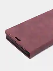 Багровый чехол-книжка для Samsung А10, A21S, A31, A41