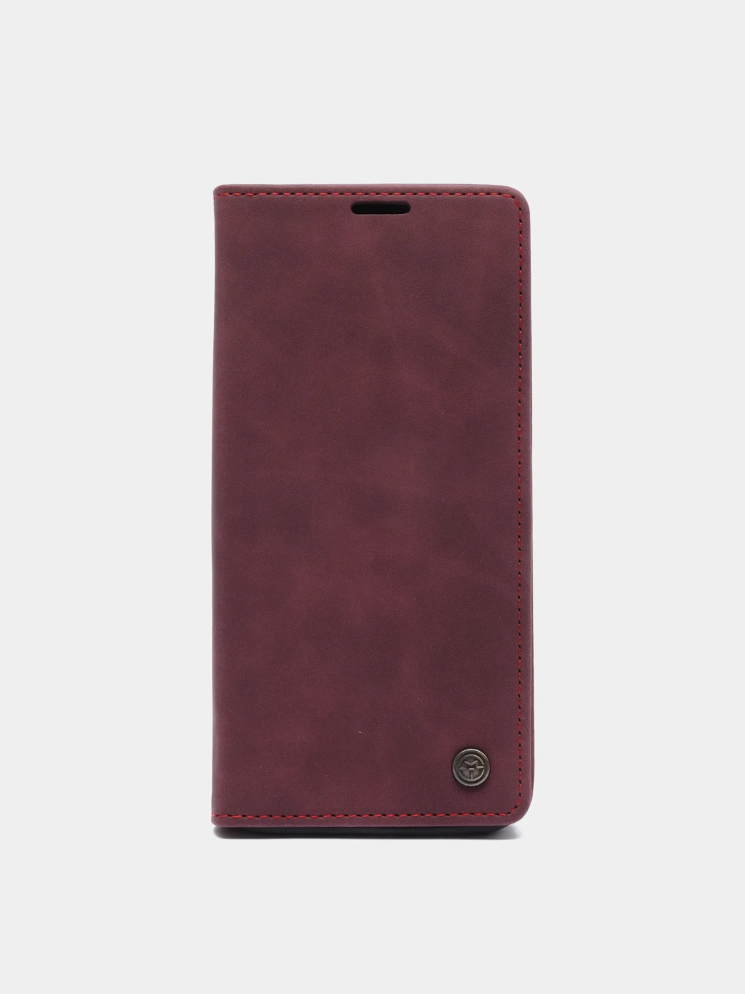 Багровый чехол-книжка для Samsung А10, A21S, A31, A41