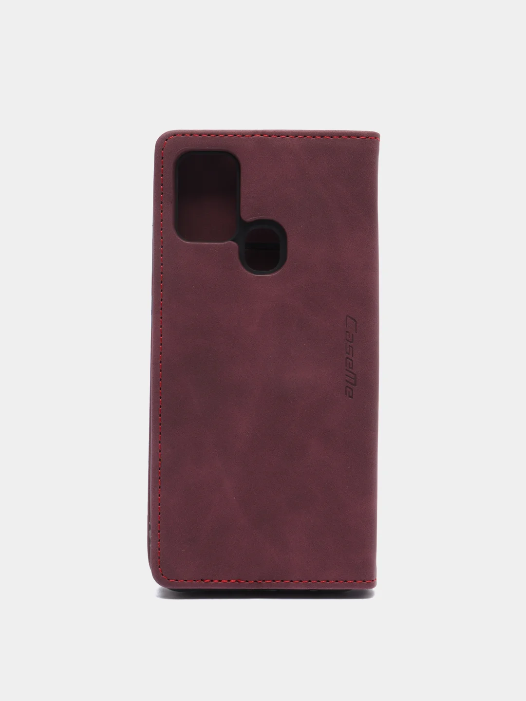Багровый чехол-книжка для Samsung А10, A21S, A31, A41