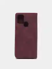 Багровый чехол-книжка для Samsung А10, A21S, A31, A41