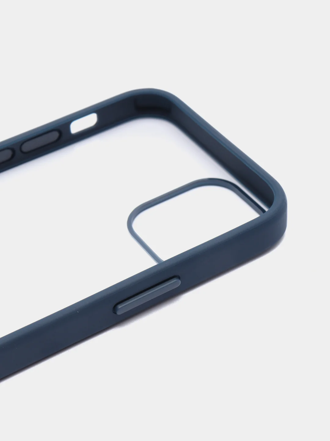 Синий противоударный, прозрачный чехол на iPhone 12 / 12 Pro / 12 Pro max / 12 mini
