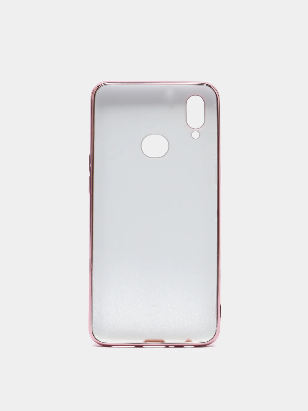 Фуксия чехол Samsung Galaxy A10s, Самсунг Галакси А10с цветной, силиконовый, с глянцевой рамкой