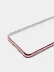 Фуксия чехол Samsung Galaxy A10s, Самсунг Галакси А10с цветной, силиконовый, с глянцевой рамкой