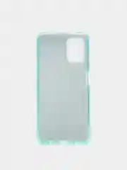 Зеленый чехол Samsung Galaxy A03s, Самсунг Галакси А03с блестящий