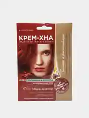 Крем-Хна в готовом виде "Медно-красный" с репейным маслом, Fito косметик, 50мл