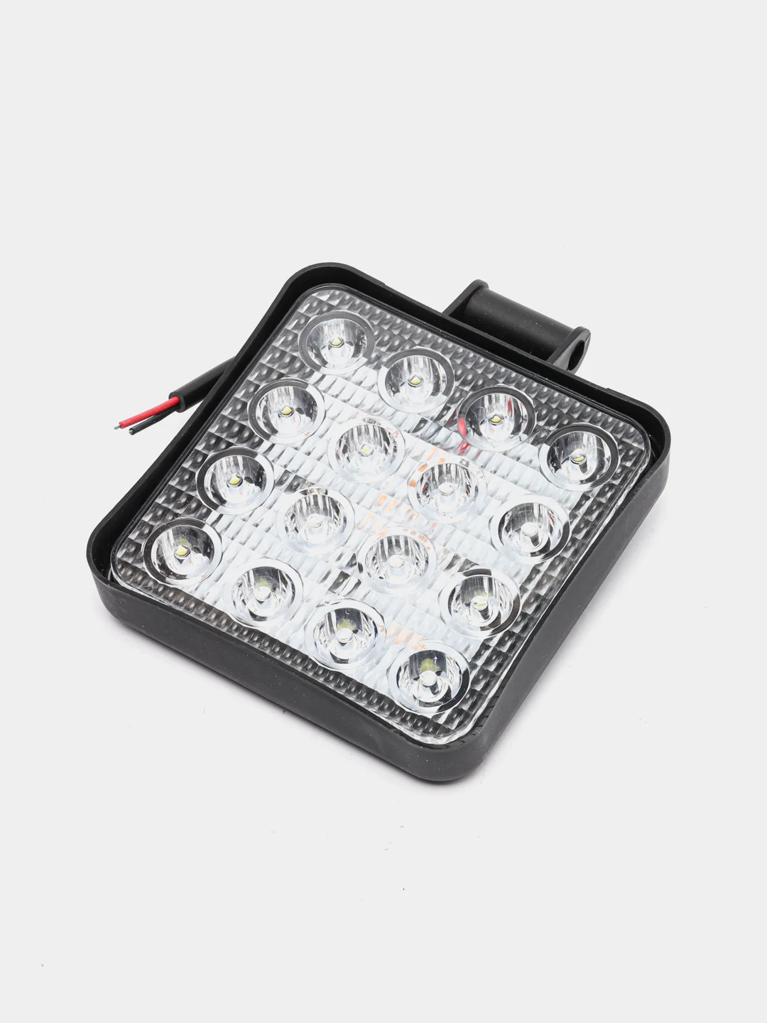 Белый линзованная вспышка ФСО LED, Стробоскоп для авто, светодиодная лампа 11х11 см (1 - 4 шт)