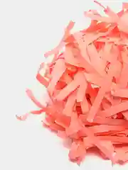 Розовый бумажный наполнитель цветной, стружка, для коробок