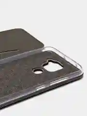 Серый чехол книжка из эко кожи для Xiaomi Redmi Note 8, 9, 10X, 10 Lite