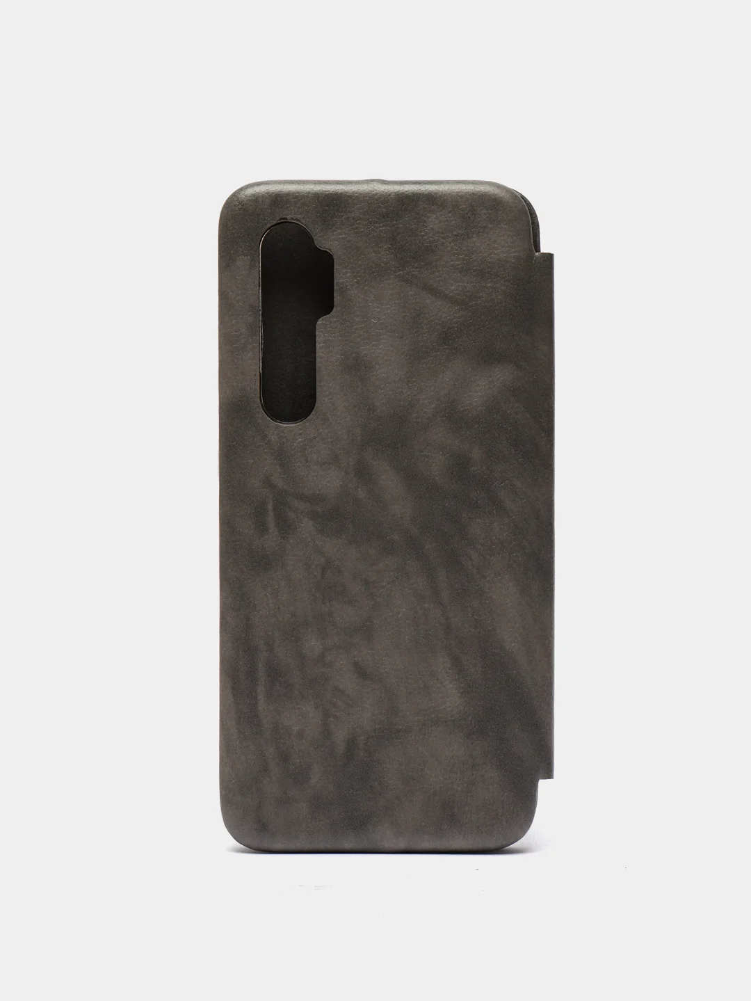 Серый чехол книжка из эко кожи для Xiaomi Redmi Note 8, 9, 10X, 10 Lite