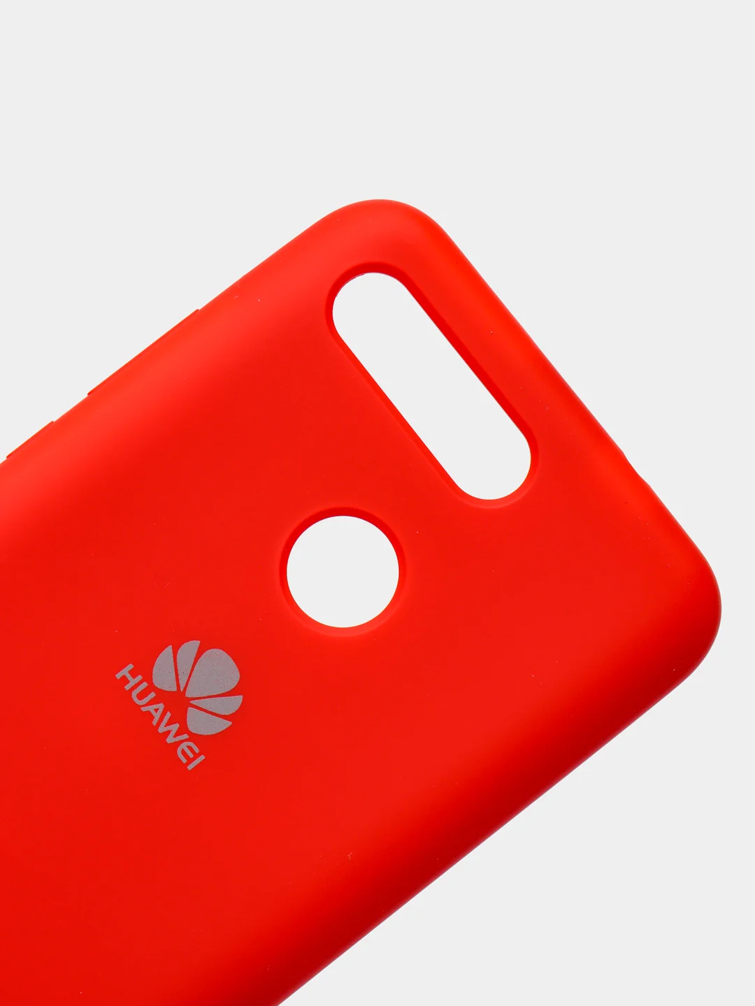Красный чехол силиконовый Silicone Cover Case для Huawei Honor V20