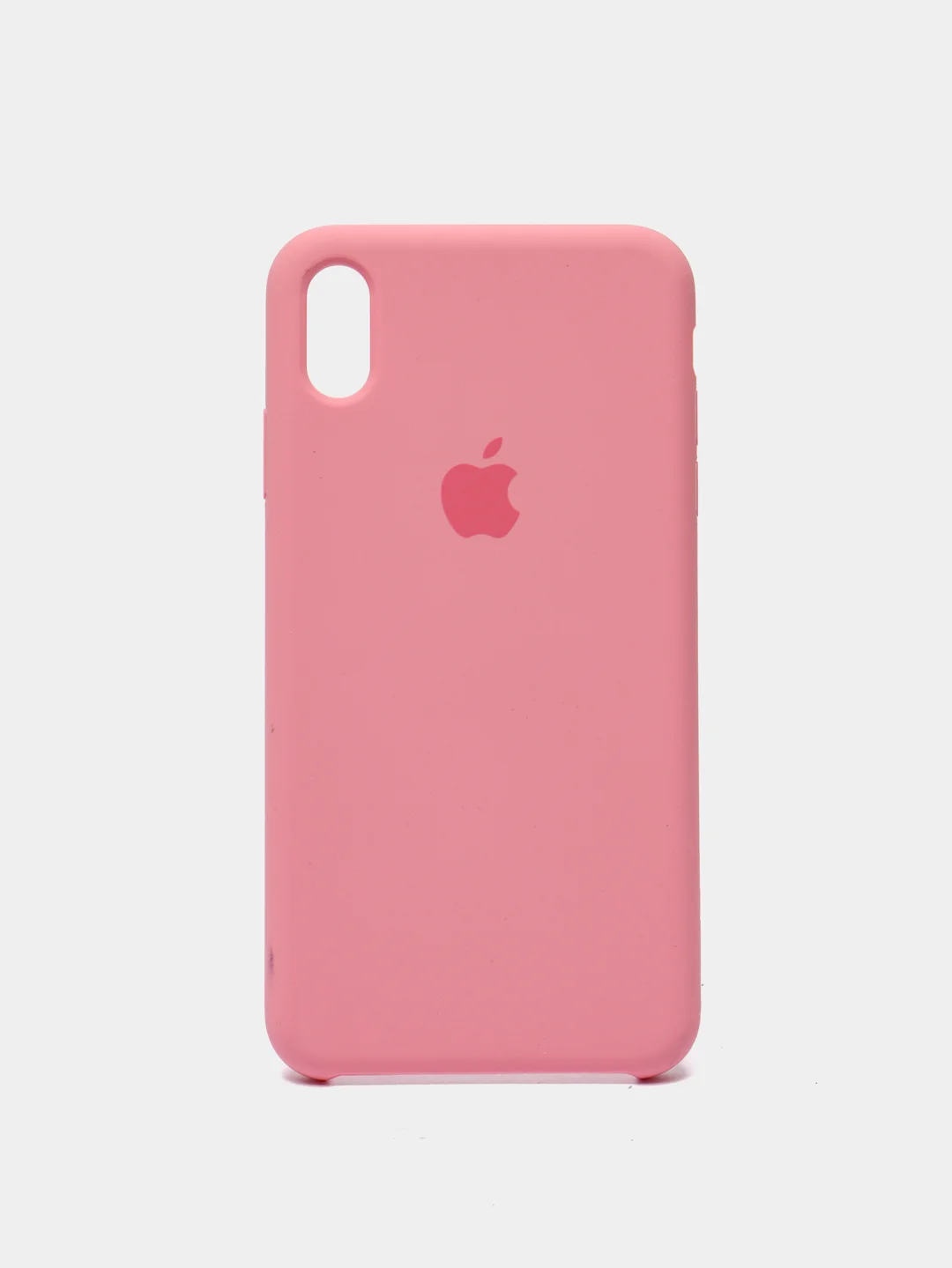 Розовый силиконовый чехол для Iphone, с логотипом
