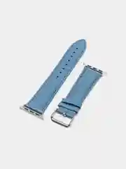 Синий кожаный ремешок для Apple Watch